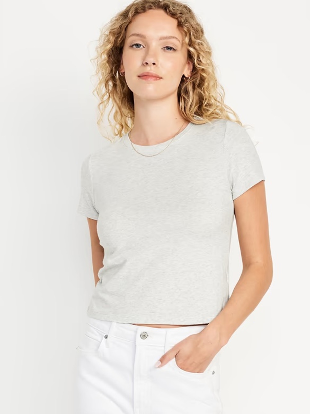 NWOT OLD NAVY Bestee Crew-Neck T-Shirt in Petite